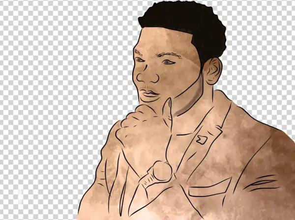 Dear Black Boy, - Barechested