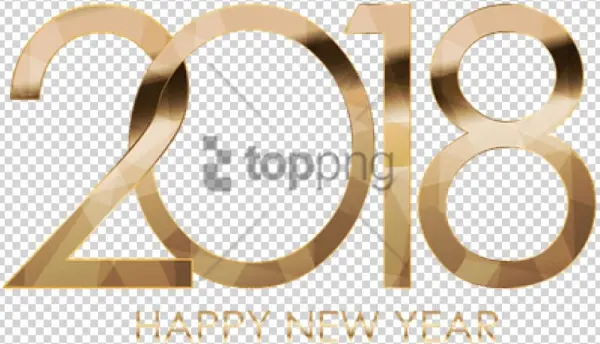 Free Png Happy New Year 2018 Transparent Background