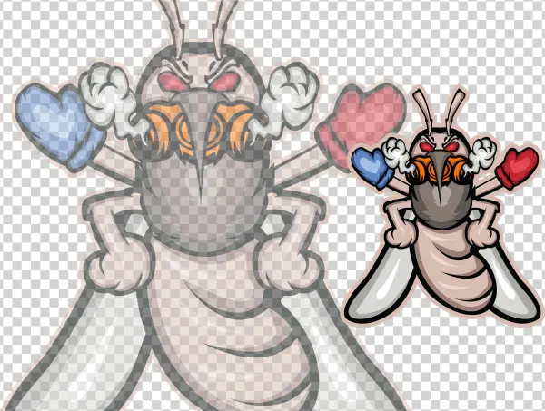 Mosquito1 - - Cartoon