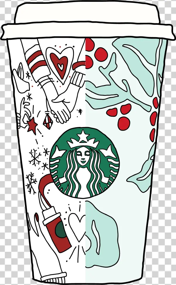 Starbuckscup Alice-01 - Cartoon
