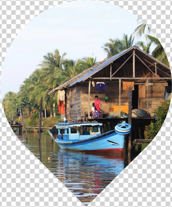 Vietnam Clipart Petani - Skiff