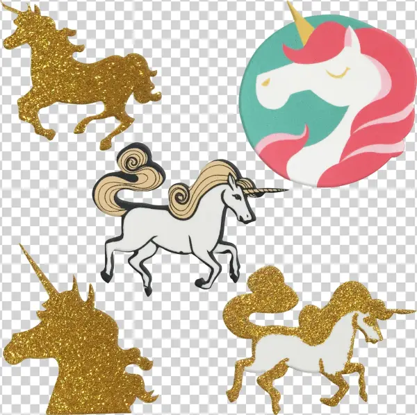Aplique Ades 7 Cm Unicornio