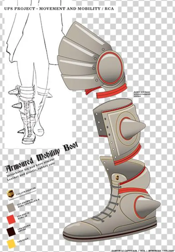 Armoured Boot