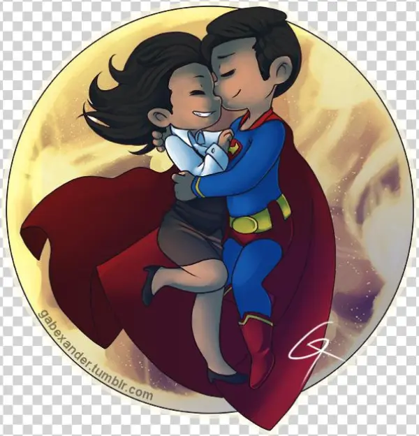 Clois By Veggiecake - Superman