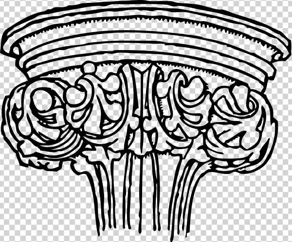 Early English Gothic Capital Png Images