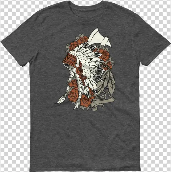 Headdress Tee - Je Suis Une Cœur Guerrier Ci Coeur Défaut Unisexe Chemise