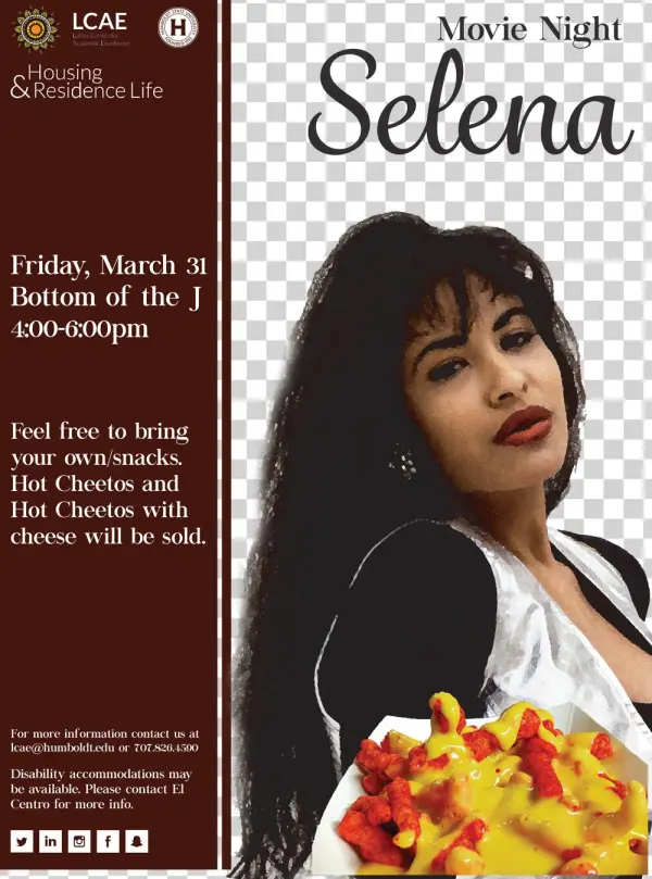 Movie Night - Selena - Set Of 4 1.25" Selena Buttons Como La Flor Bidi Bidi