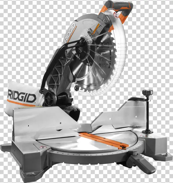 Now $199 - Ridgid 15 Amp 12 In. Dual Bevel Miter Saw With Laser