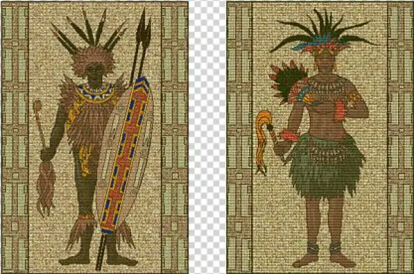 Shaka And Shakala - Shakala Civ 2