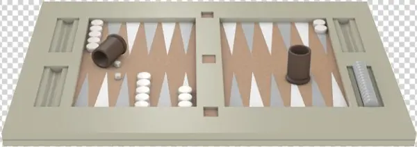 Tabletop Backgammon - Plywood