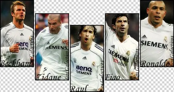 The Best Of The - Ronaldo Real Madrid Goal Celebration Double Matted