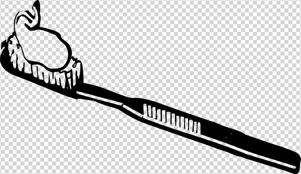 Tooth Brush Svg Clip Arts 600 X 348 Px