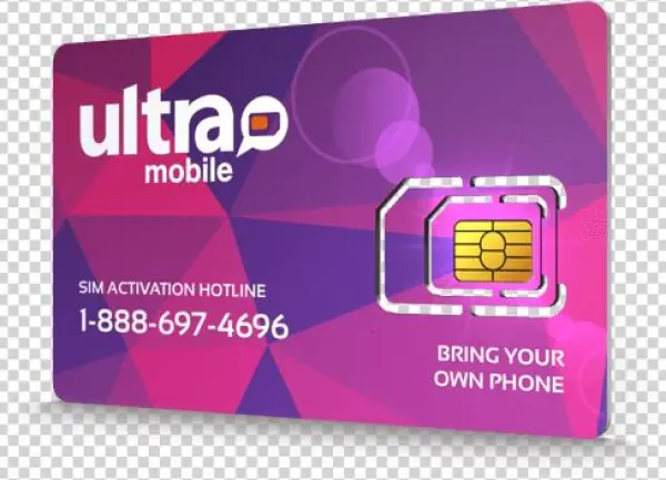 Ultra Mobile Sim Preloaded With 29.99 Unlimited Talk,