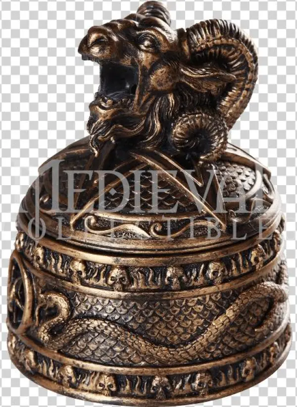Baphomet Horned Sabbatic Goat Solve Et Coagula Cone