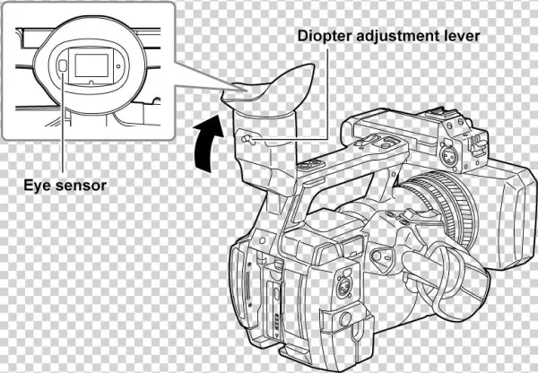 Co Body Viewfinder Adjust - Diagram