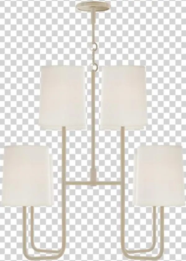 Go Lightly Medium Chandelier White - Visual Comfort Bbl5081cw-s China White Medium Enamaled
