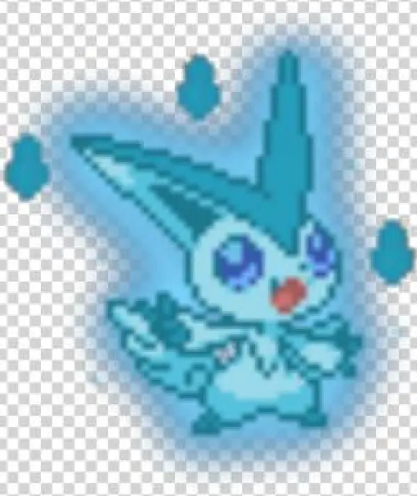 Icy Mist Victini - Cartoon