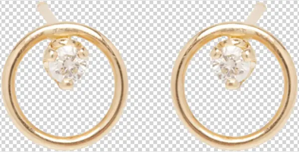 Item Primary Image - Zoe Chicco Women's 14ct Yellow Gold Round White Diamonds