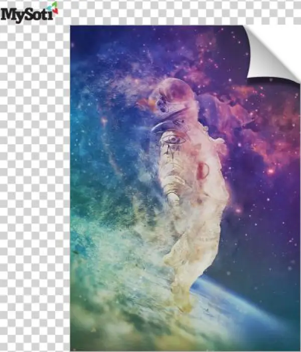 Product Blog - Astronaut Dissolving Through Space Iphone & Ipod