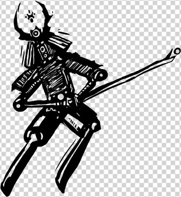 Robo Samurai - Drawing