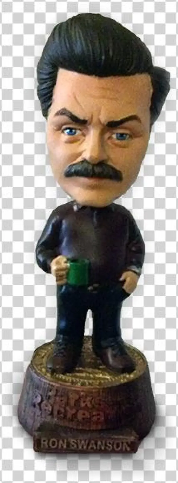 Ron Swanson Bobblehead - Figurine