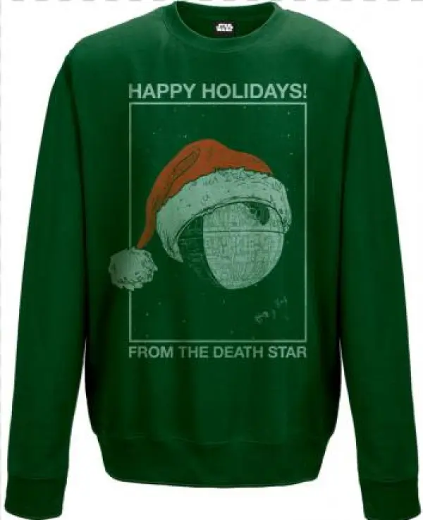 Star Wars Death Star Holidays Christmas Sweater- £14.99