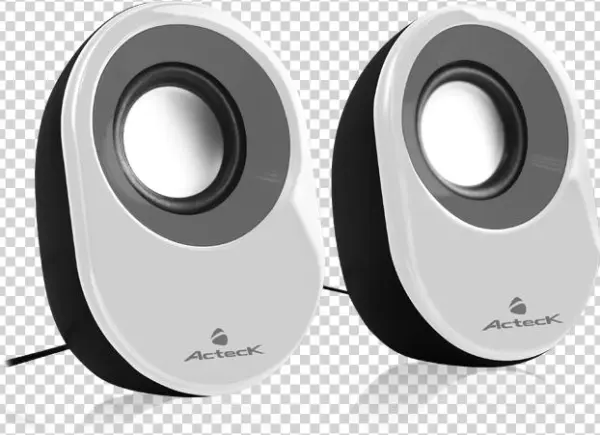 Ax-2460 Blancas - Acteck Bocinas Acoustic Noise Ax-2460, Alámbrico, 2.0