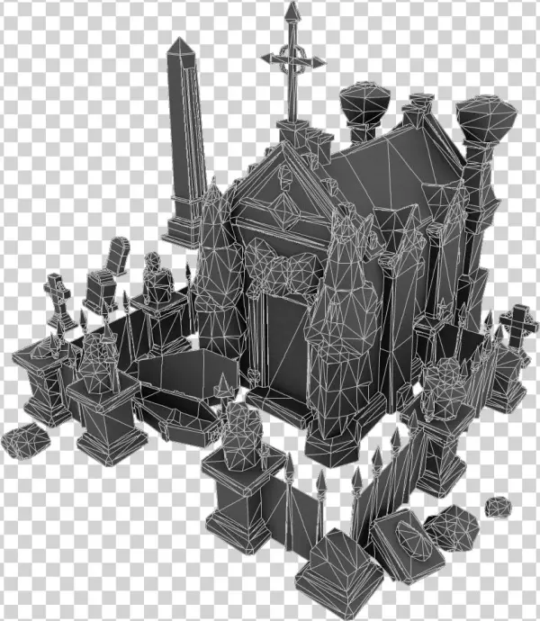 Cemetery Starter Set - Bitgem Cemetary