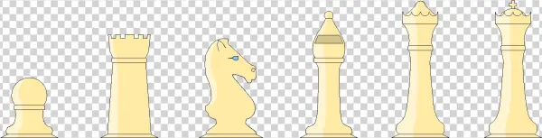 Chess Pieces White - Chess