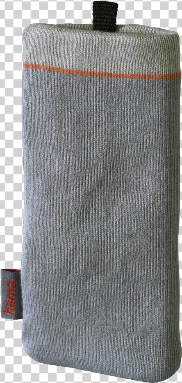 "cleaning Pouch" Smartphone Stocking, Size L, Grey