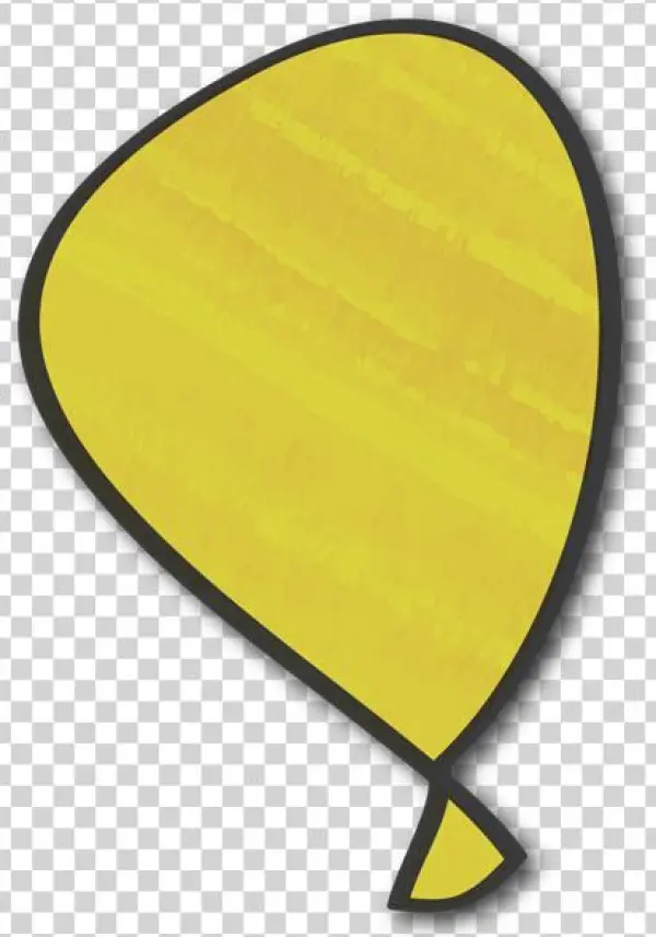 Yellow Baloon - Illustration