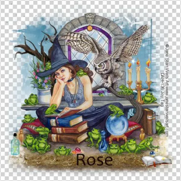 1jswwitchtagrose - Magick Happens Journal: This Journal Features A Beautiful
