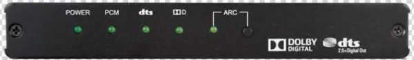 Au 1h1dd 4k22 Front M Trans - Cyp , Au-1h1dd-4k22 , Hdmi Audio De-embedder Dd &