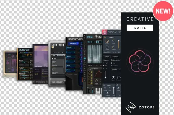 Creative Suite Ui Fan With New Badge - Izotope Iris 2 Sampling Re-synthesizer (iris 2 Software