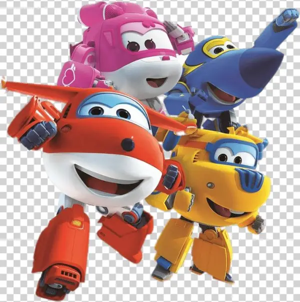 Download - Super Wings - Plush Toy Jerome Colour Plane Blue 8"/22cm