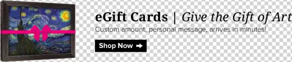 Egift Cards Now Available - Vincent Van Gogh The Starry Night Fine Art Print Poster