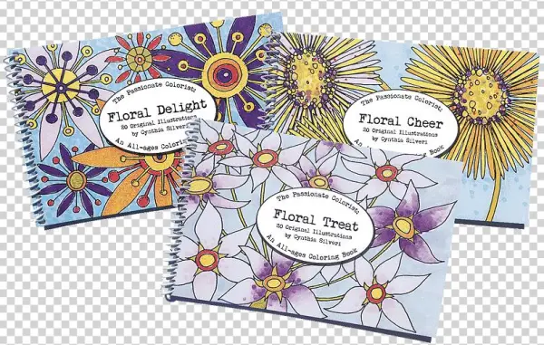 Hand-drawn, Original Illustrations By Landscape Architect, - Passionate Colorist: Floral Delight [book]