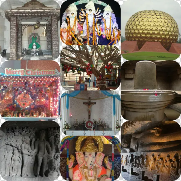 Picmonkey Collage - Matrimandir