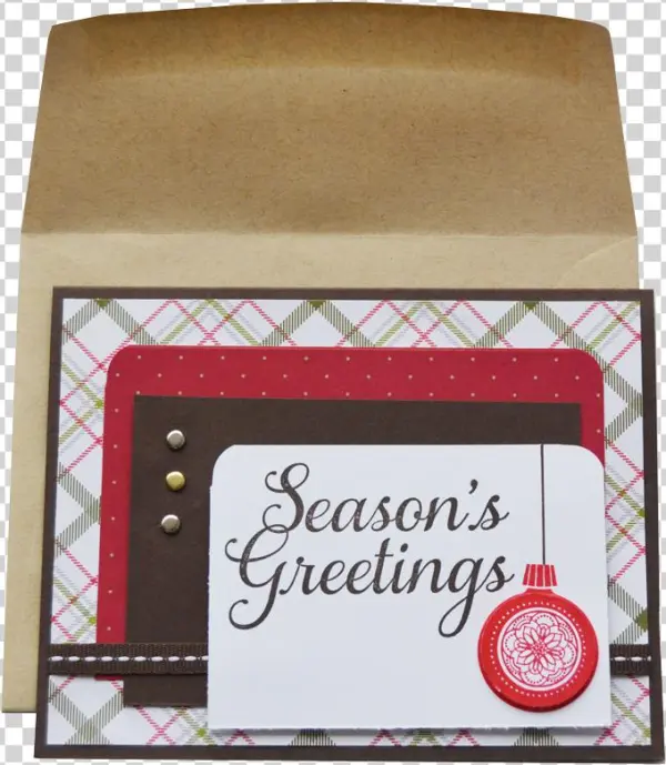 Season's Greetings Christmas Card