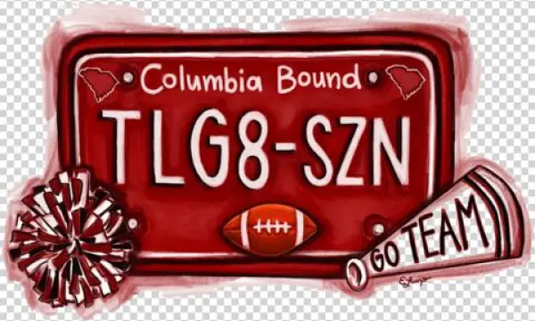 Tailgate Tag - Columbia - Tuscaloosa