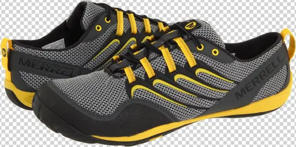 Yellow Smoke Png Download - Merrell Trail Glove Barefoot Running Shoe - Men's (size