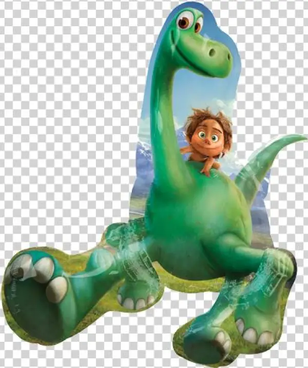 30" The Good Dinosaur Supershape - 30" Jumbo Good Dinosaur Shaped Foil Balloon - Mylar