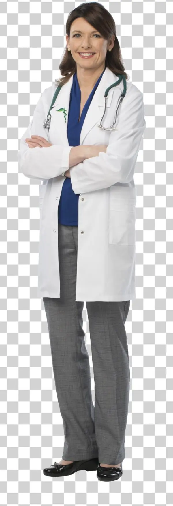 Ben Connolly 12367 Trimmed - White Coat