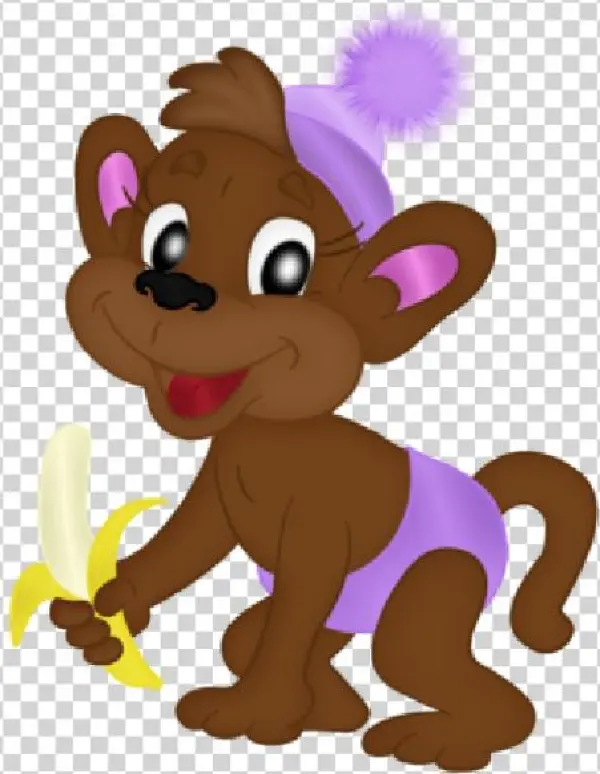 Cartoon-monkey 13 - Clip Art