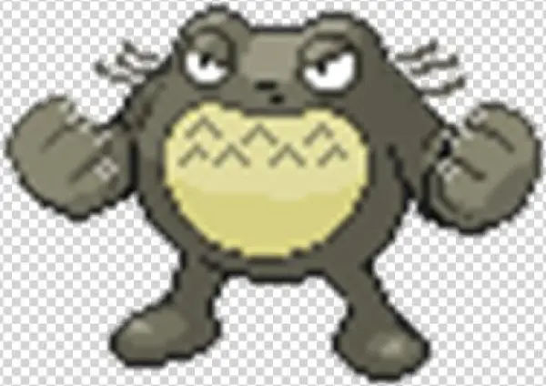 Cat Poliwrath - Cartoon