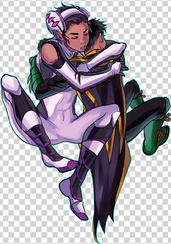 Damian And Maya - Cartoon