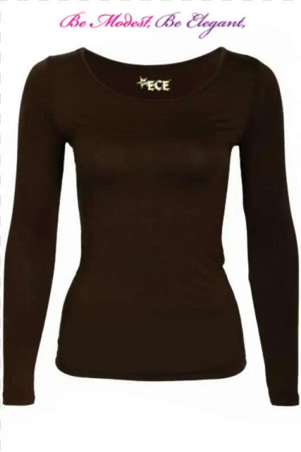 Dark Brown ◊ Long Sleeve Shirt - Shirt