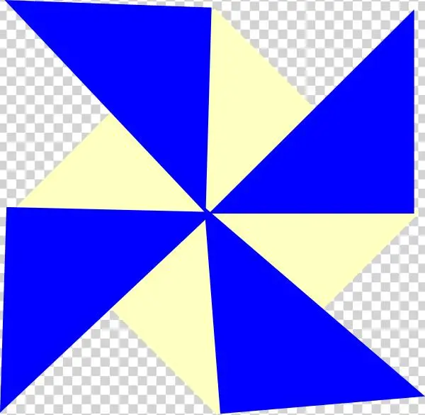 How To Set Use Blue Pinwheel Svg Vector