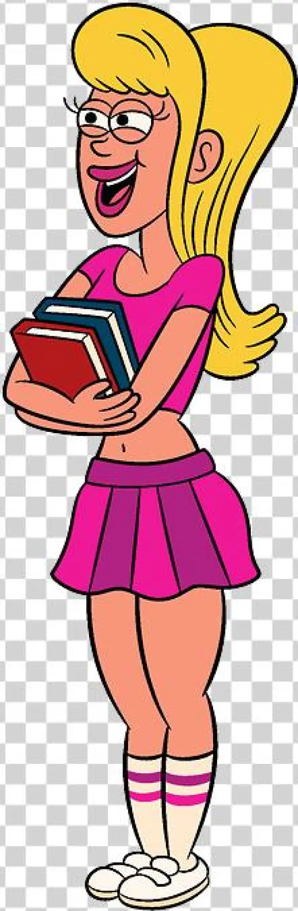 Image Nameless Girl With Pink Outfit Transparent Png - Girl