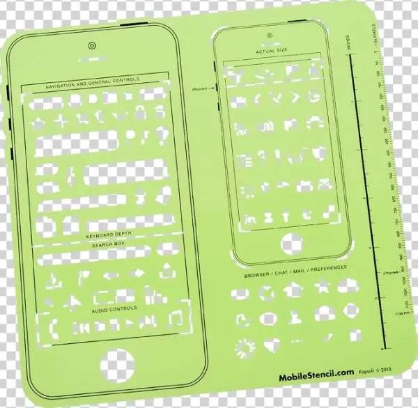 Iphone Stencil